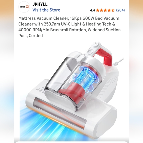 JPHYLL Other - Bed Vacuum Cleaner / Ultra UVC